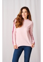 Luella Faye Cashmere Jumper (Baby Pink) AW22